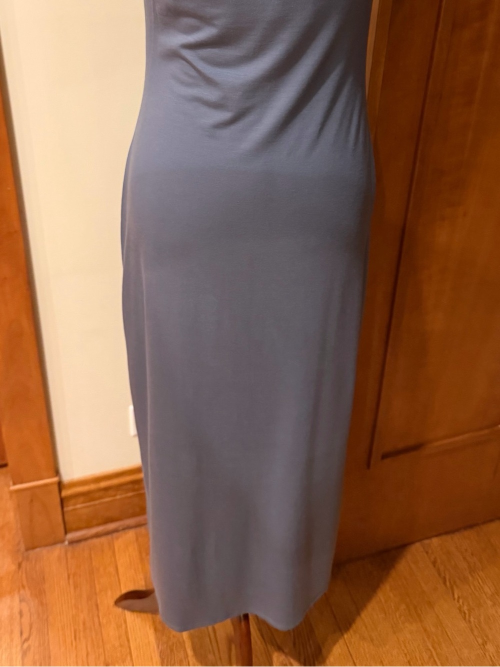 Reformation Dusty Blue Off-Shoulder Maxi Dress - Picture 4 of 11